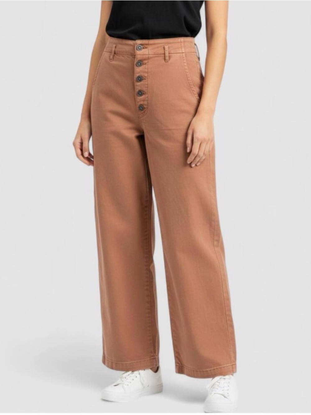Anthropologie Pilcro & Letterpress Terra Cotta Pant Women 27